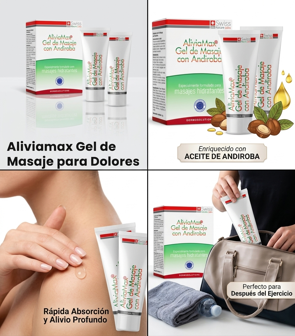 Aliviamax Gel de Masaje para Dolores