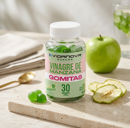 GOMITAS VINAGRE DE MANZANA 1000MG