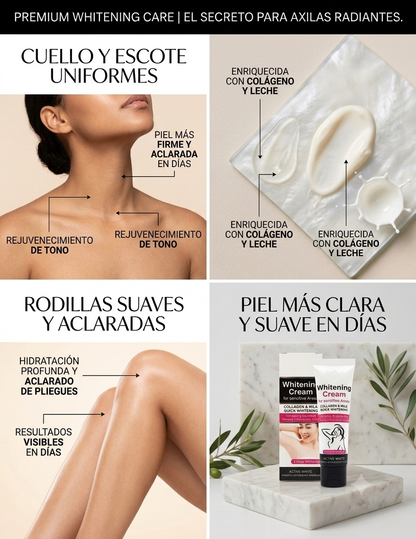 Crema Blanqueadora Para Axilas y zonas Sensibles de la Piel