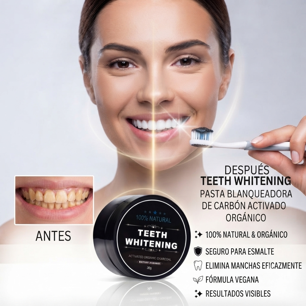 Teeth Whitening® – El Secreto Natural para Despertar la Magia de tu Sonrisa y Volver a Brillar sin Miedo