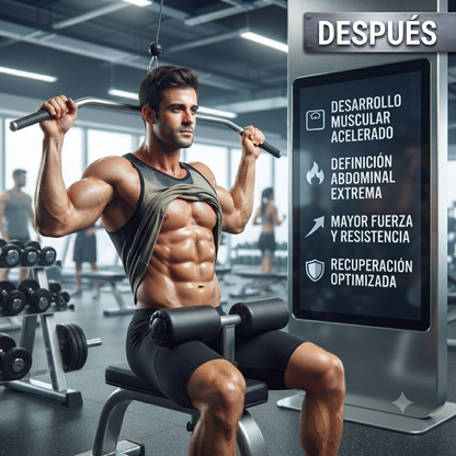ESTIMULADOR MUSCULAR PARA ABDOMEN